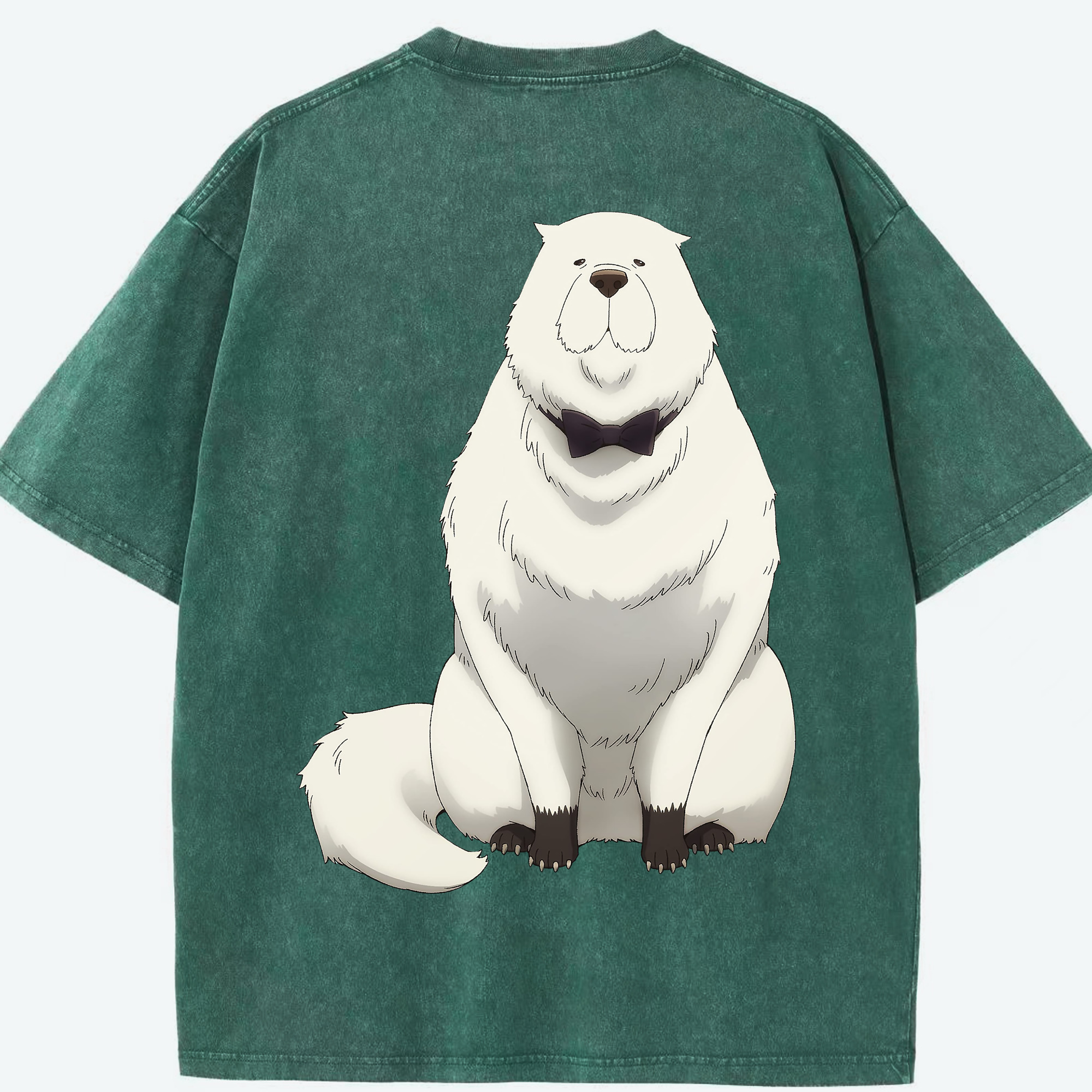 （画像用） SPY×FAMILY间谍家家酒 綿100% ヴィンテージ風 半袖Tシャツ（背面プリント）